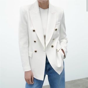 ZARA Double Breasted Medium Weight Blazer | SOLD OUT